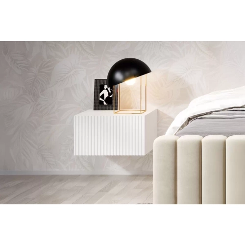 Zestaw szafek nocnych Nicole 46 cm wiszących - biały
